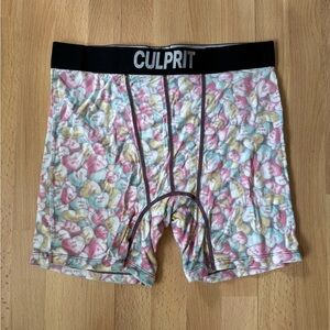 Culprit Heart Lady Boxer Shorts, Size: Small